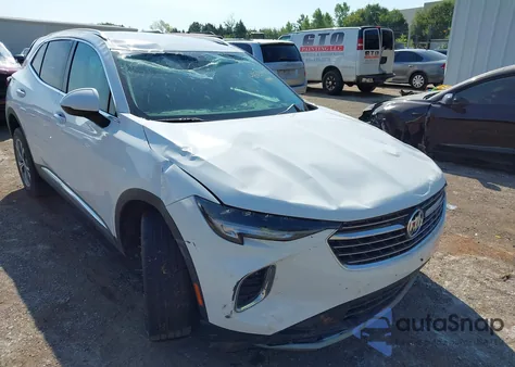 2022 Buick Envision Fwd Preferred z USA, uszkodzony, nr VIN LRBAZLR41ND136721